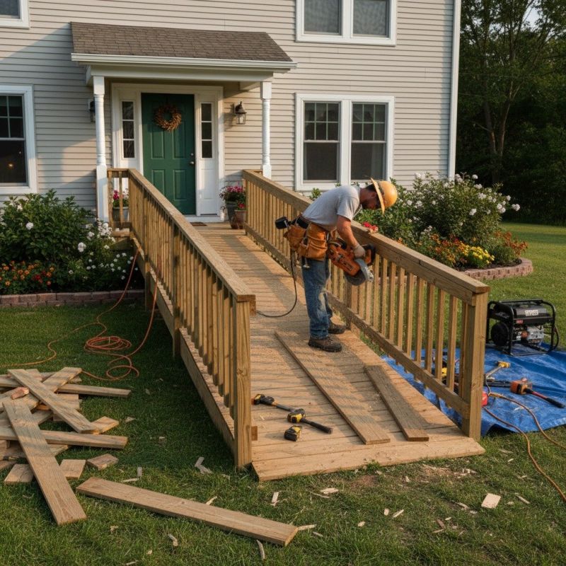 Wood Ramp Repair in Denver, CO